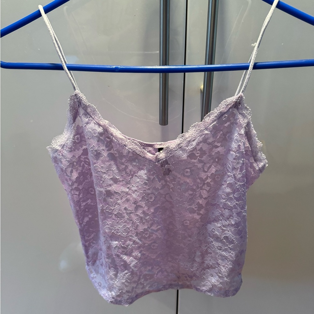 H&M Light Purple Lace Camisole